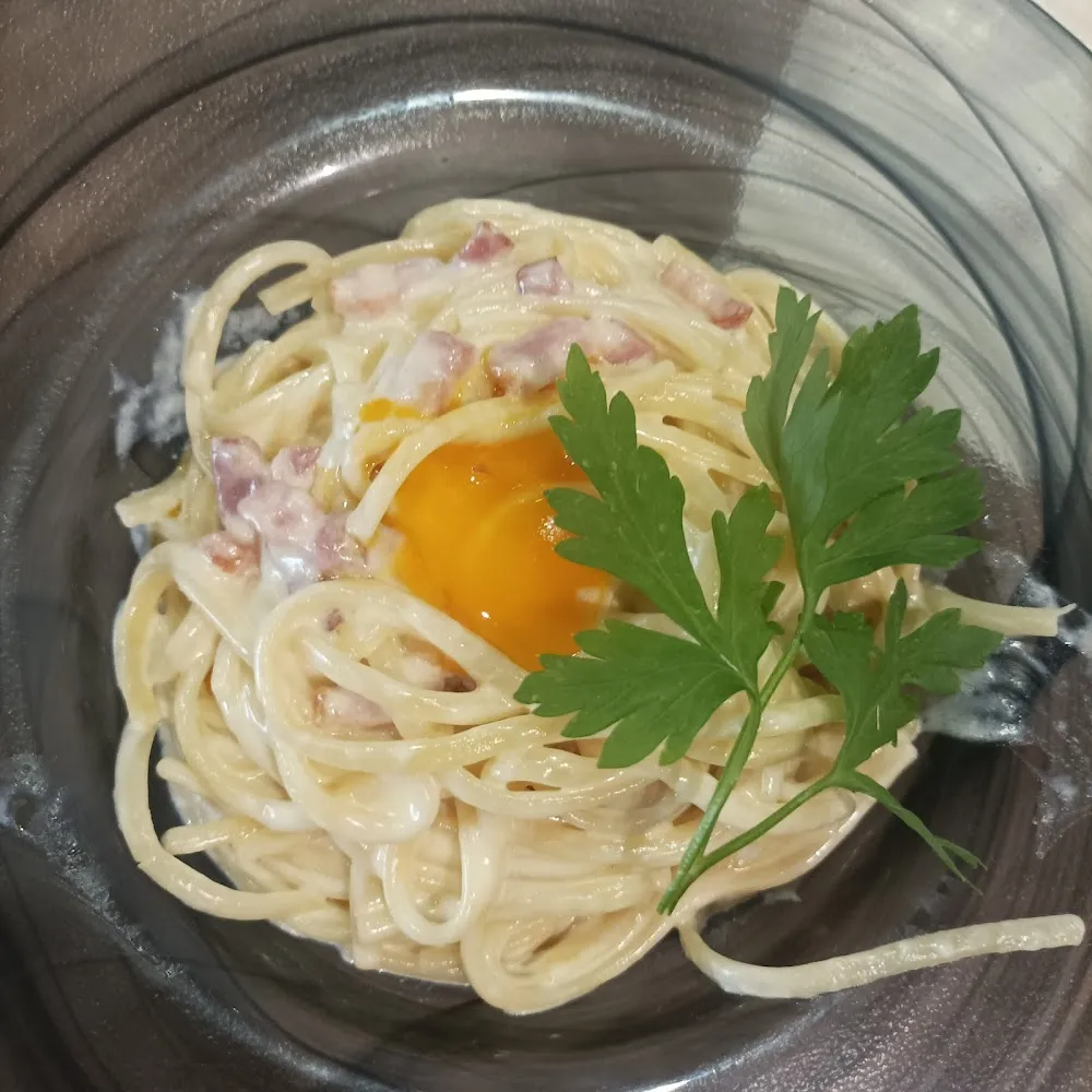 Spaghettis A la Carbonara